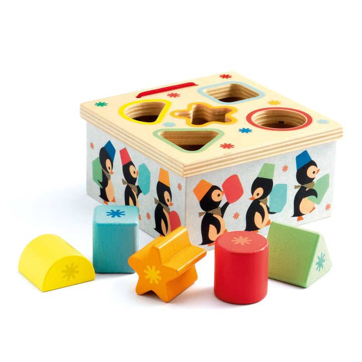 Djeco Shape Sorting Box Geo Junzo Shape Sorter