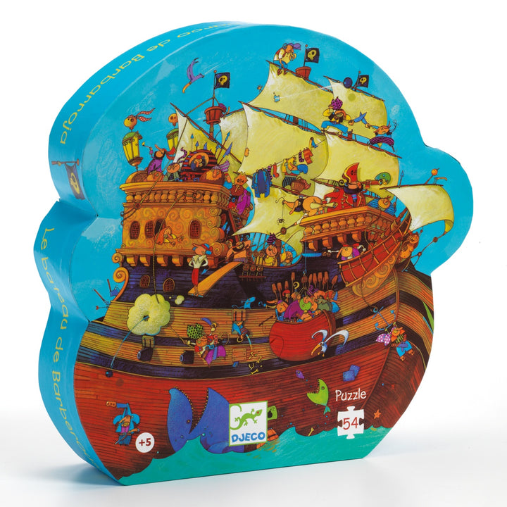 Djeco Silhouette Puzzle - Le Bateau de Barbarousse