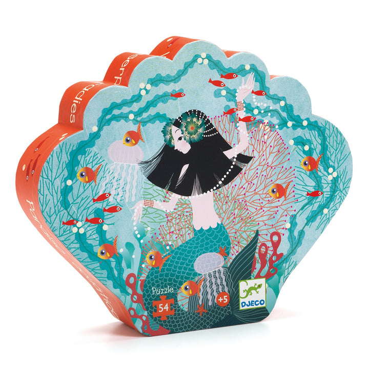 Djeco Silhouette Puzzle - Aquatic Paradise (54 pieces)