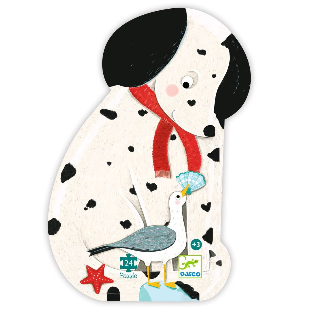 Djeco Silhouette Puzzle - Ollie, the Dalmatian