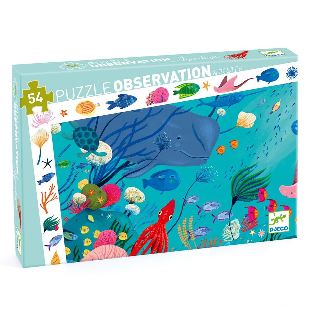 Djeco Puzzle Observation Aquatic 54 pieces