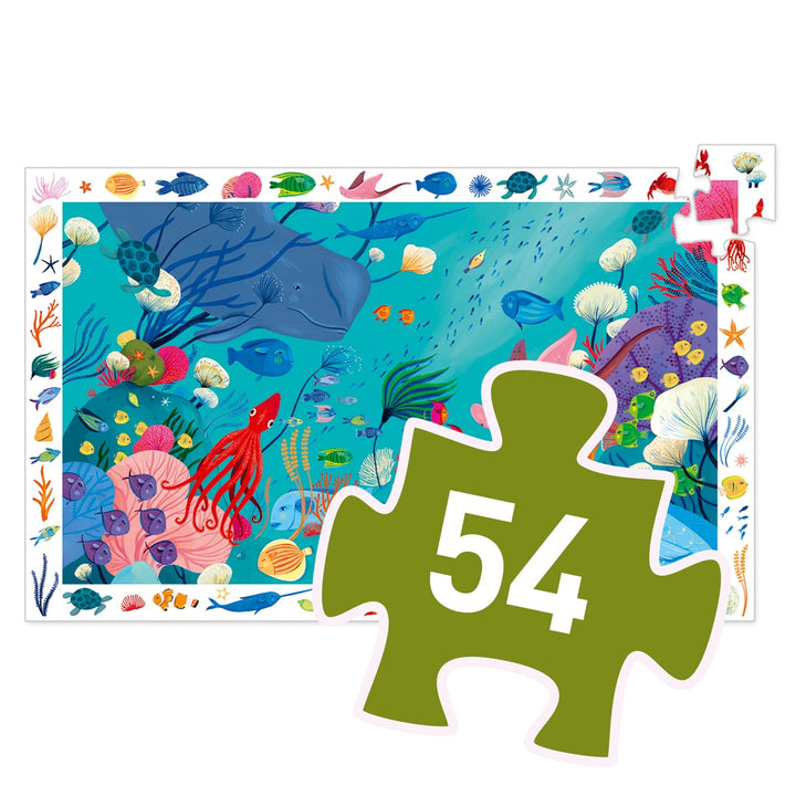 Djeco Puzzle Observation Aquatic 54 pieces