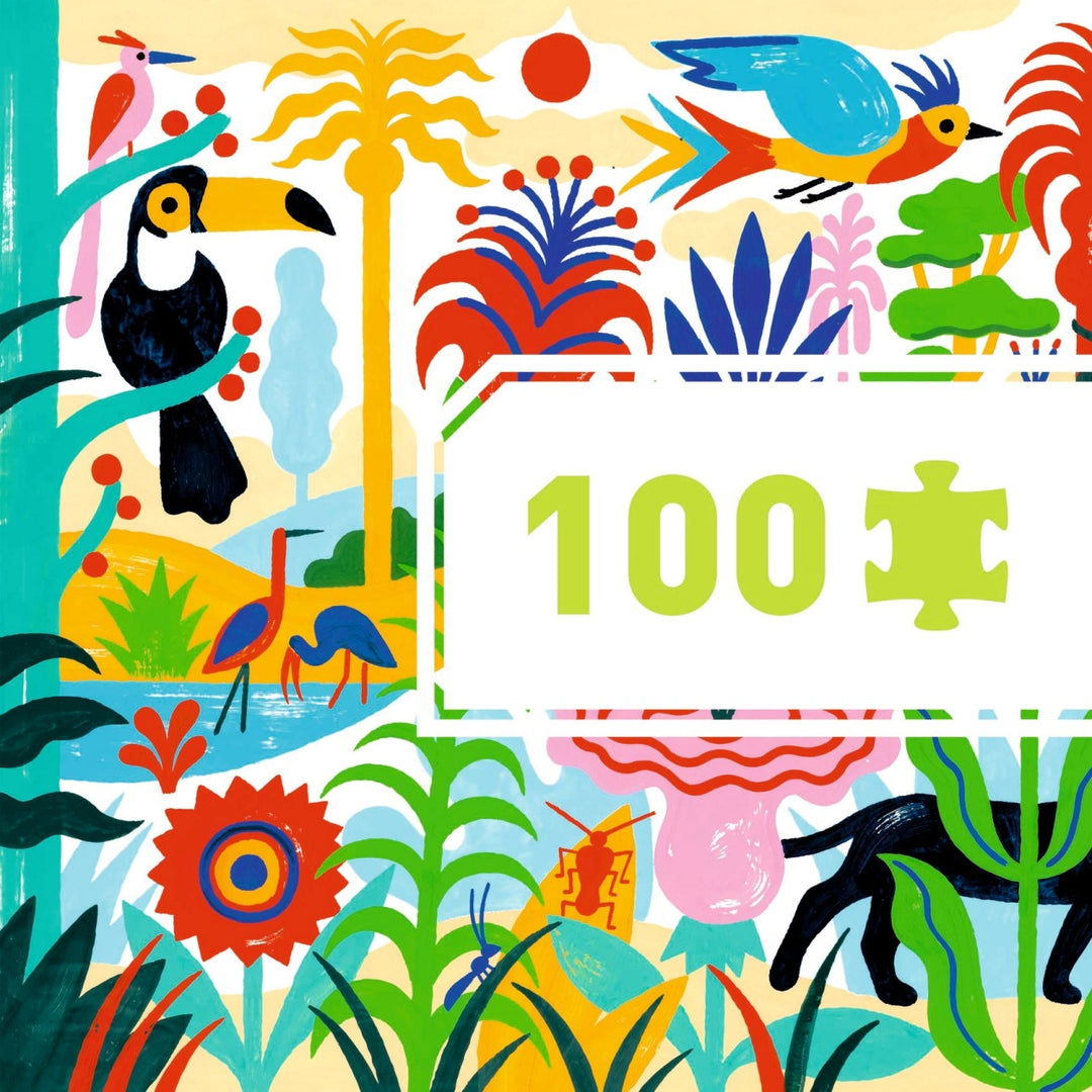 Djeco Puzzle Gallery - Jungle 100pc