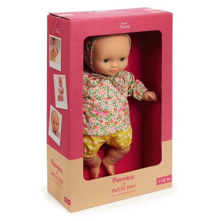 Djeco Baby Doll Pomea Poupon - Baby Flora Petit Pan