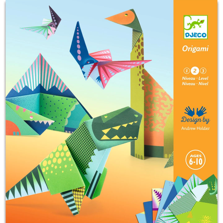 Djeco Origami - Easy Origami Dinosaurs