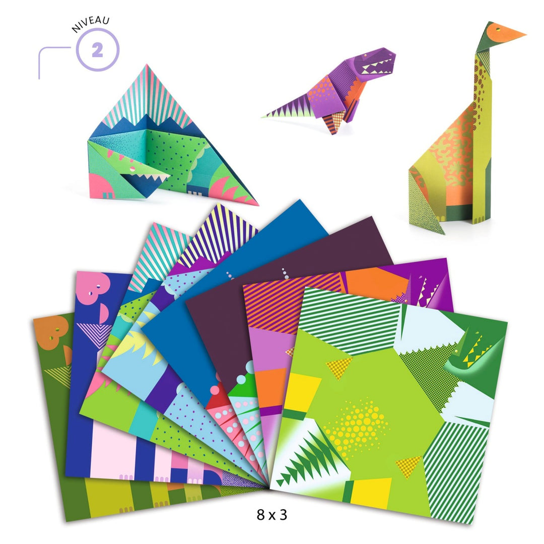 Djeco Origami - Easy Origami Dinosaurs
