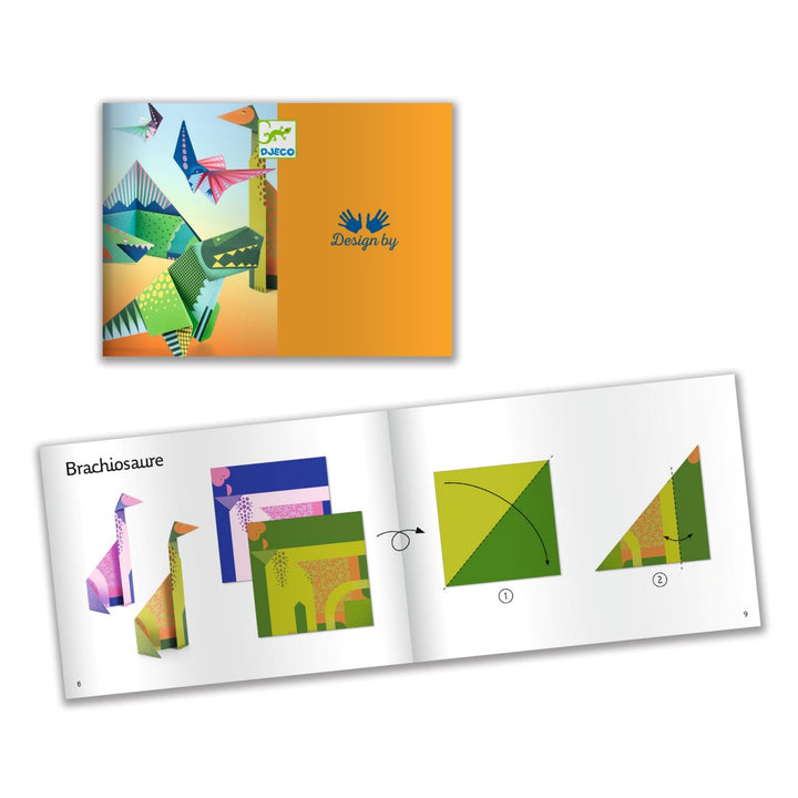 Djeco Origami - Easy Origami Dinosaurs