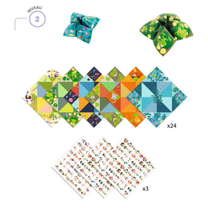 Djeco Origami Bird Game/ Fortune Teller