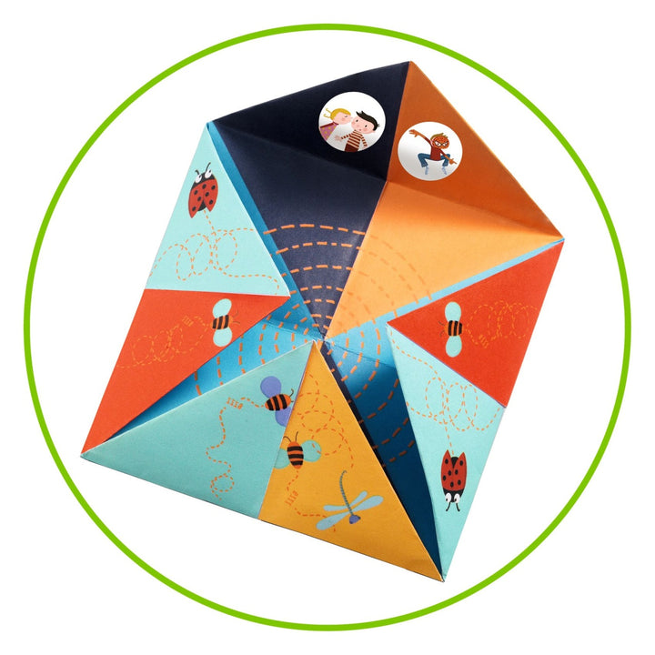 Djeco Origami Bird Game/ Fortune Teller