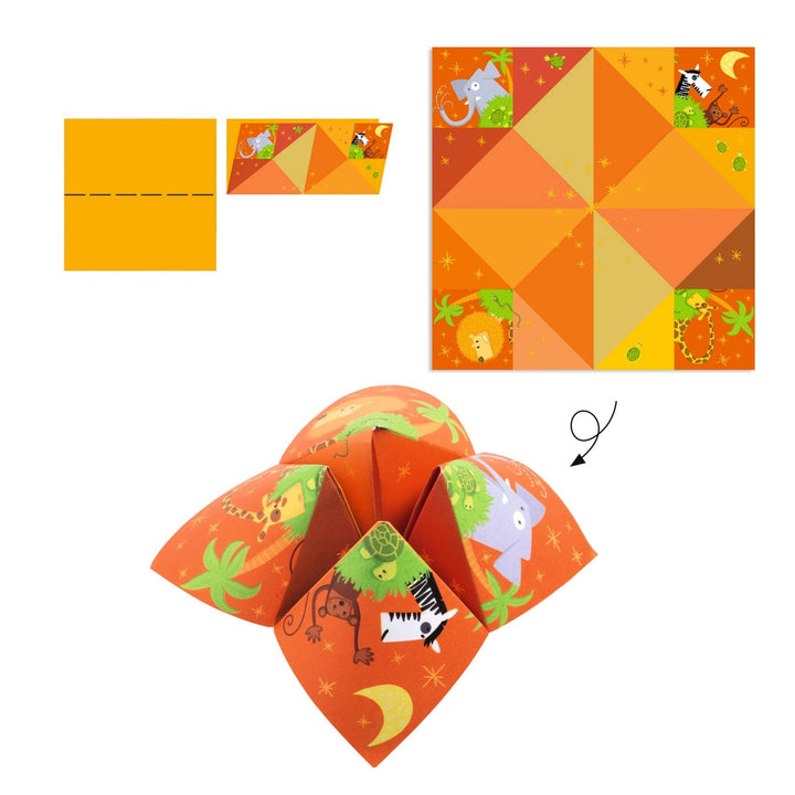 Djeco Origami Bird Game/ Fortune Teller