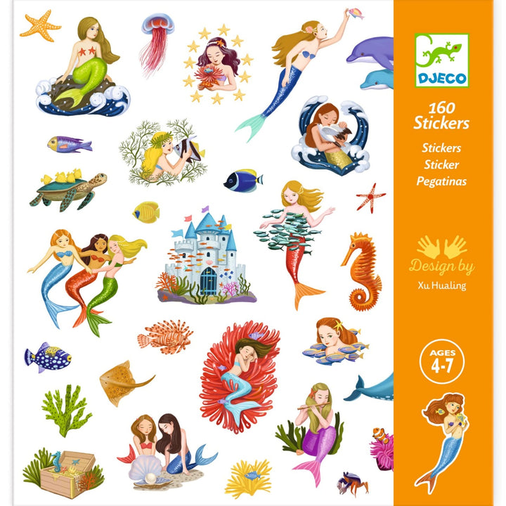 Djeco Stickers - Mermaids