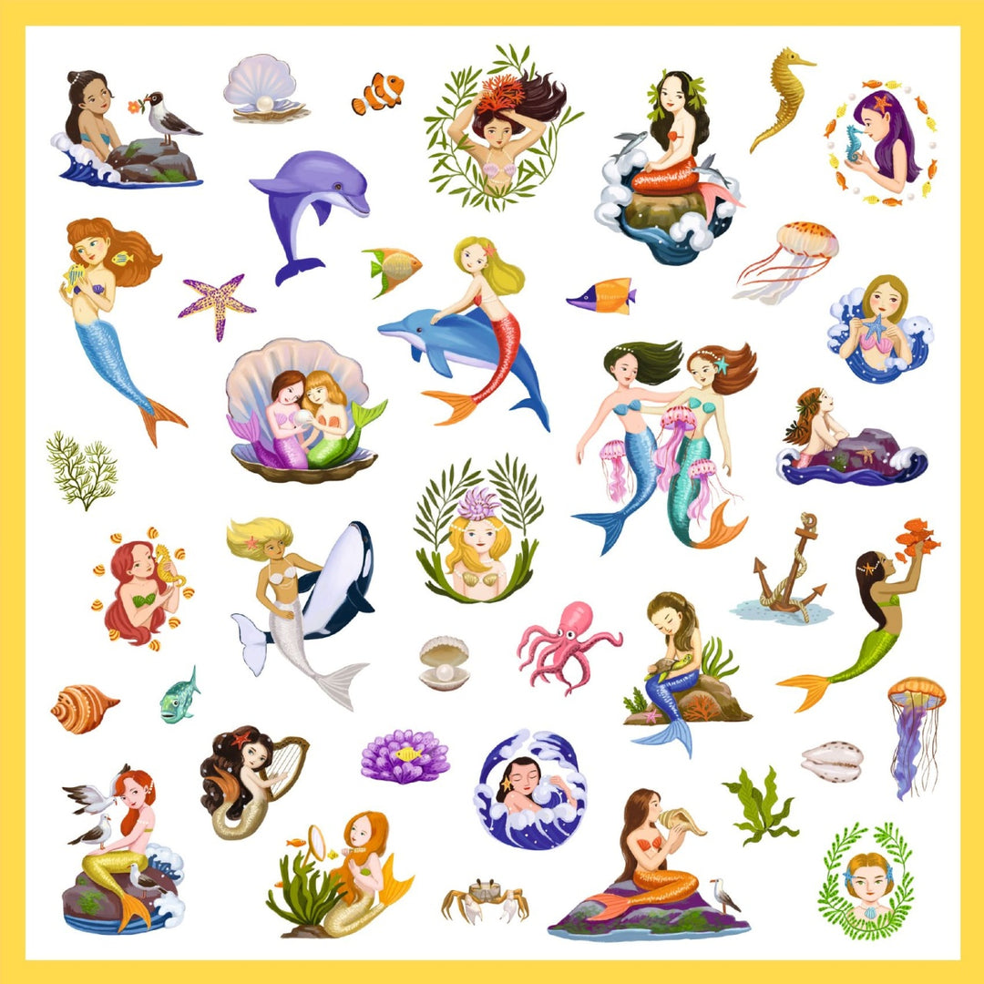 Djeco Stickers - Mermaids