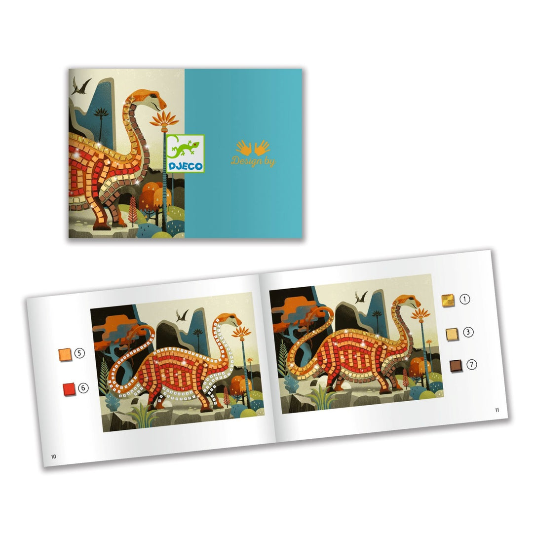 Djeco Mosaics - Dinosaurs