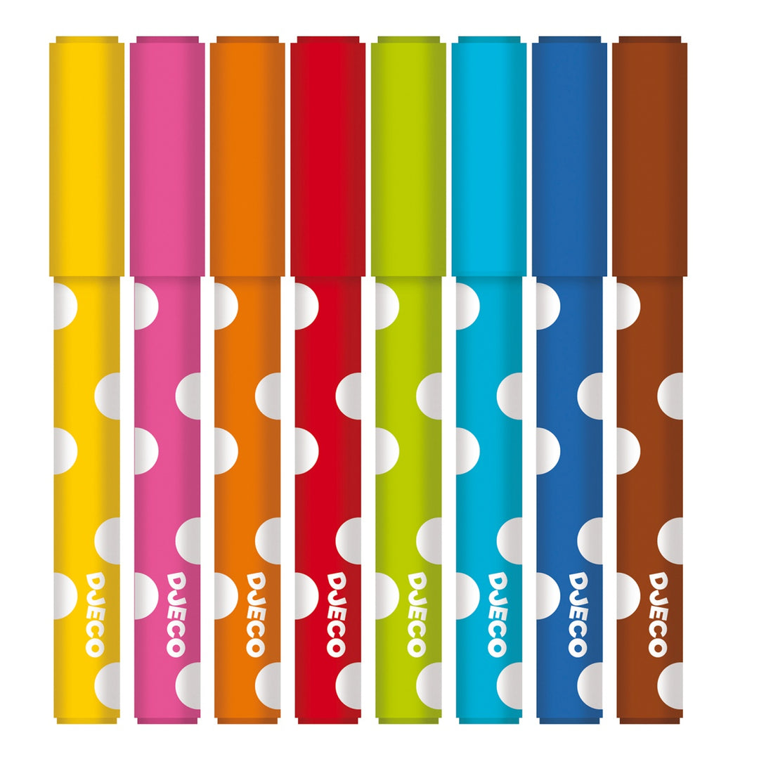 Djeco Felt Tips  For Little Ones