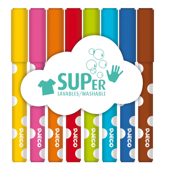 Djeco Felt Tips  For Little Ones