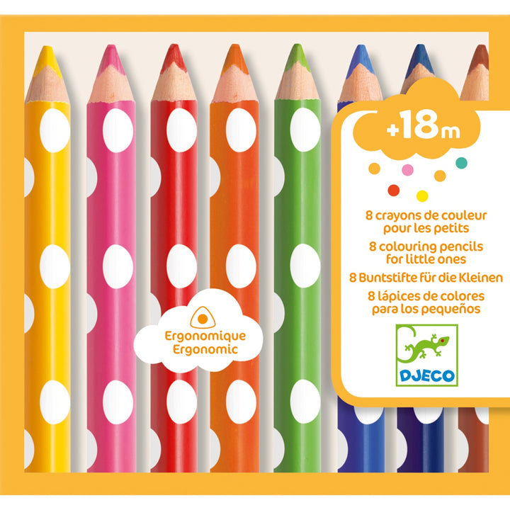 Djeco Colouring Pencils for Little Ones