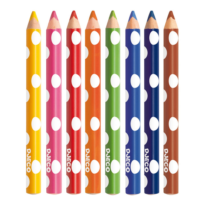 Djeco Colouring Pencils for Little Ones