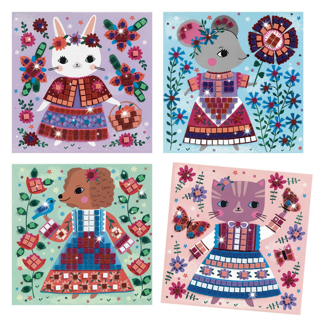 Djeco Mosaics - Lovely Pets