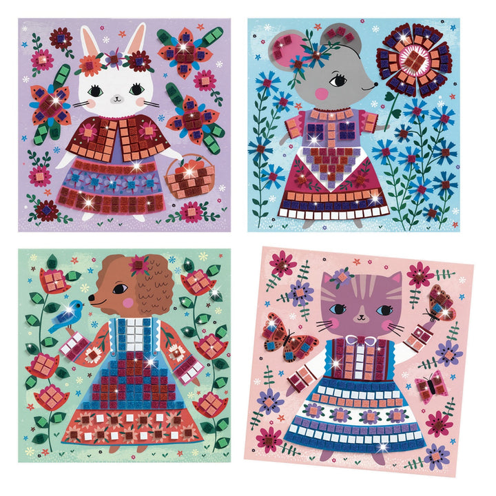 Djeco Mosaics - Lovely Pets
