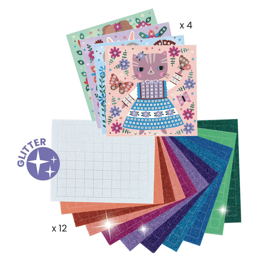 Djeco Mosaics - Lovely Pets
