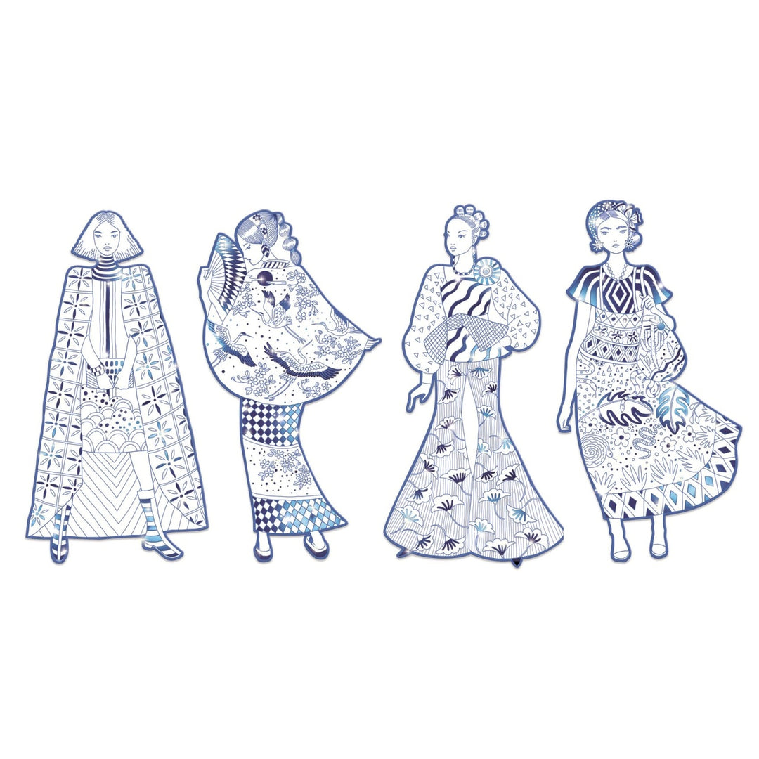 Djeco Colouring Les Demoiselles - Laura and Friends
