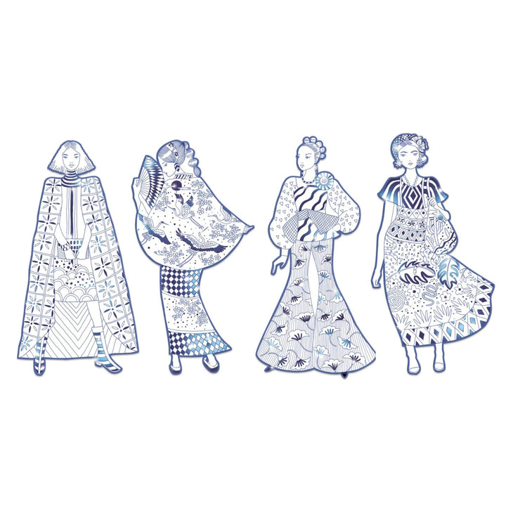 Djeco Colouring Les Demoiselles - Laura and Friends