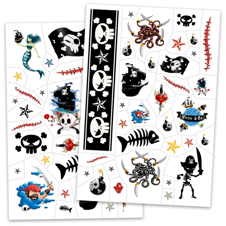 Djeco Tattoos - Pirates
