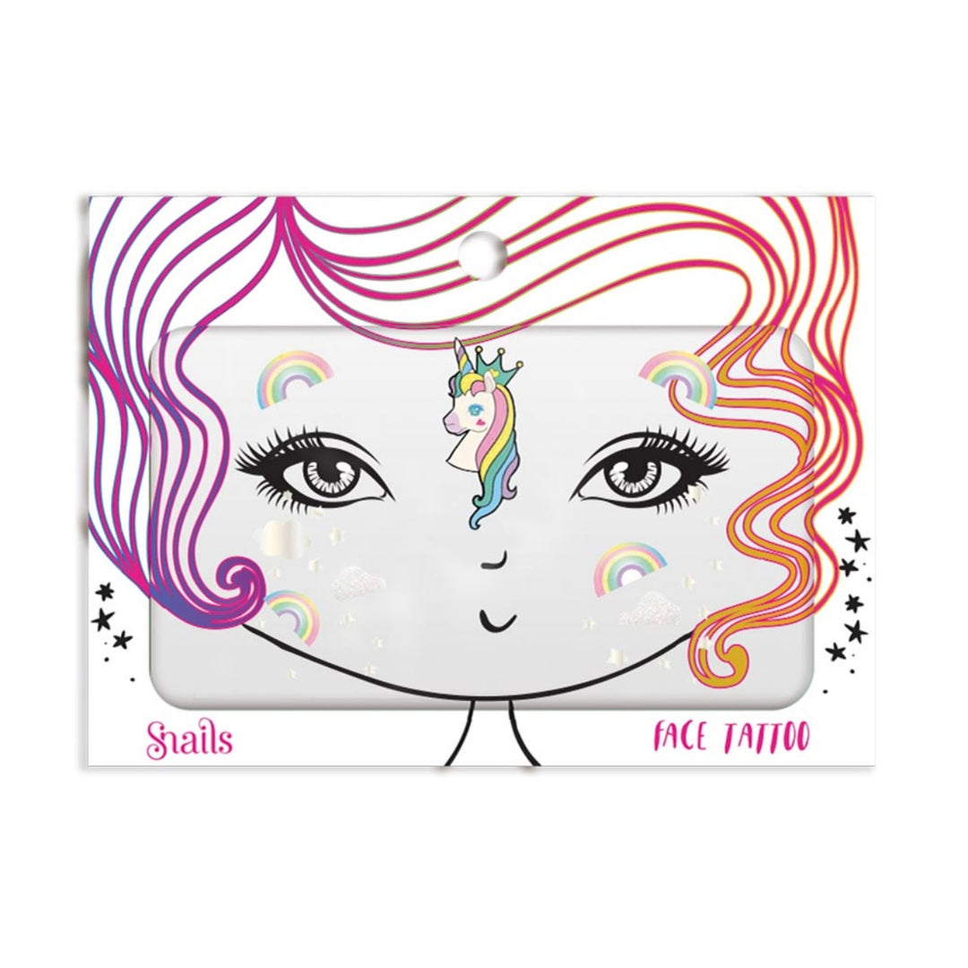 Face Tattoo - Unicorn