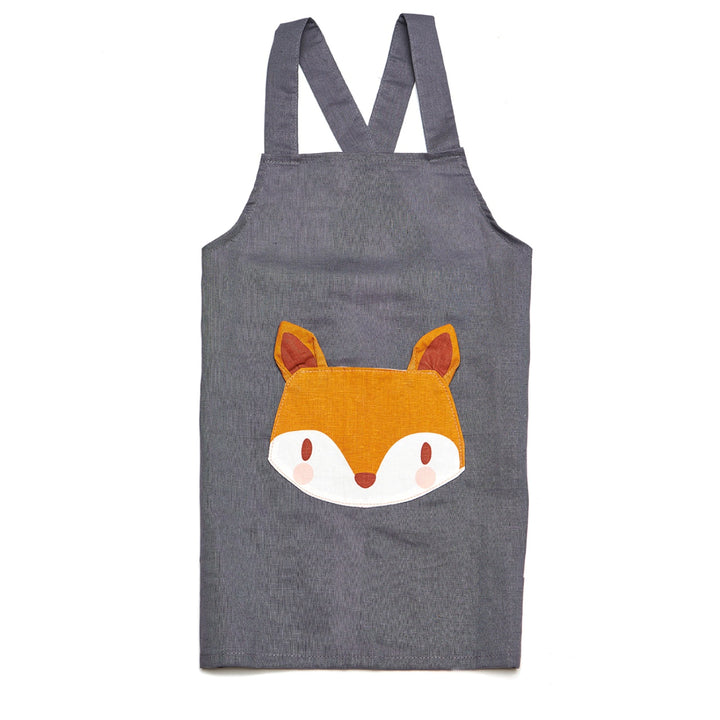 ThreadBear Linen Apron - Fox