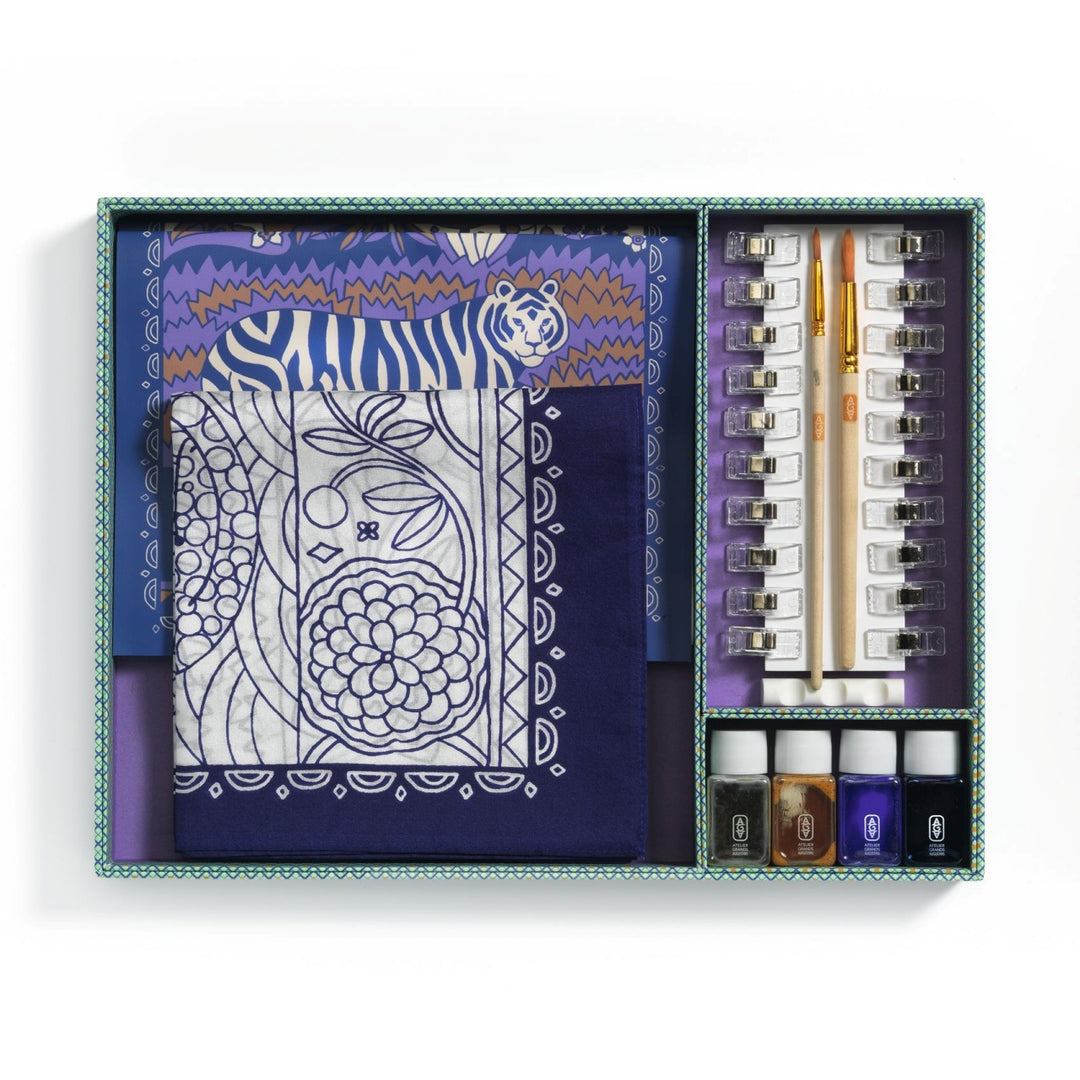 Djeco Atelier 10 - Silk Painting - Wild