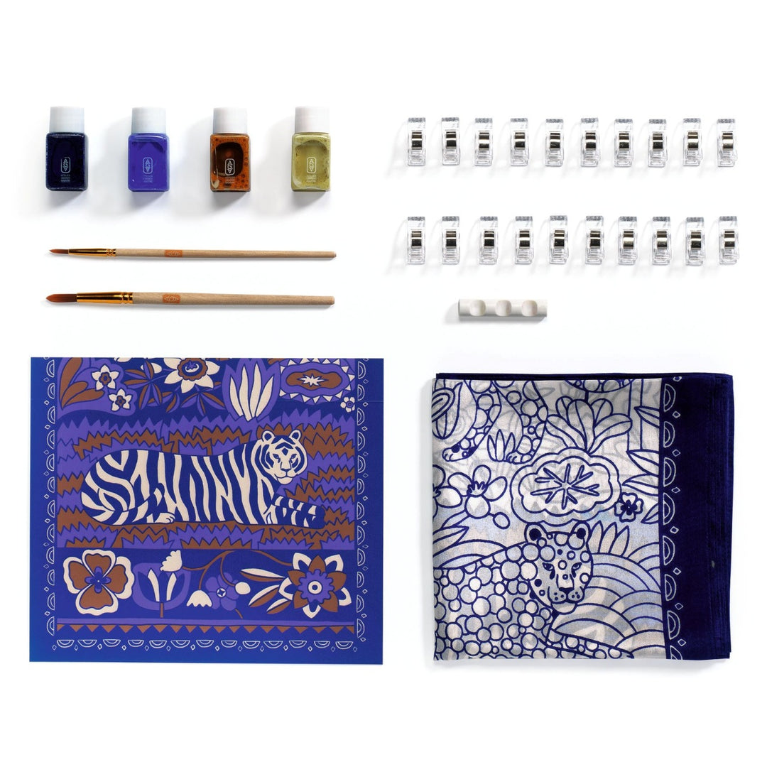 Djeco Atelier 10 - Silk Painting - Wild