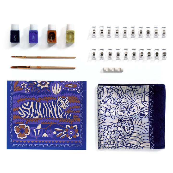 Djeco Atelier 10 - Silk Painting - Wild