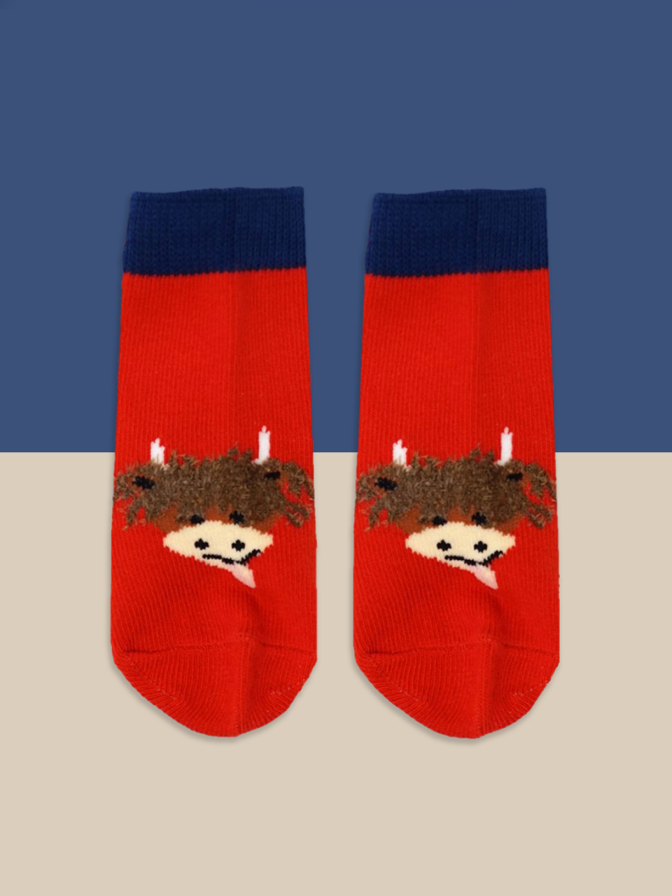 Blade and Rose Socks - Hamish Highland Cow