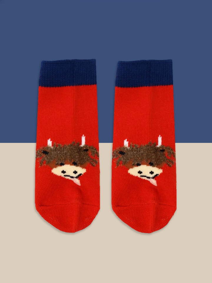Blade and Rose Socks - Hamish Highland Cow