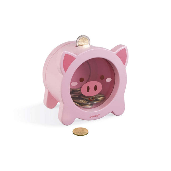 Janod Money Box - Pig Piggy Bank