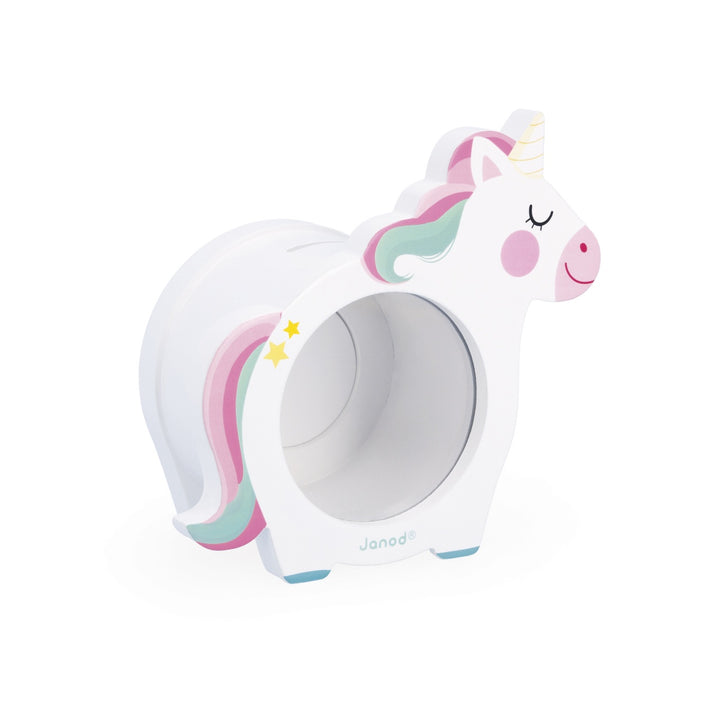 Janod Money Box - Unicorn Piggy Bank