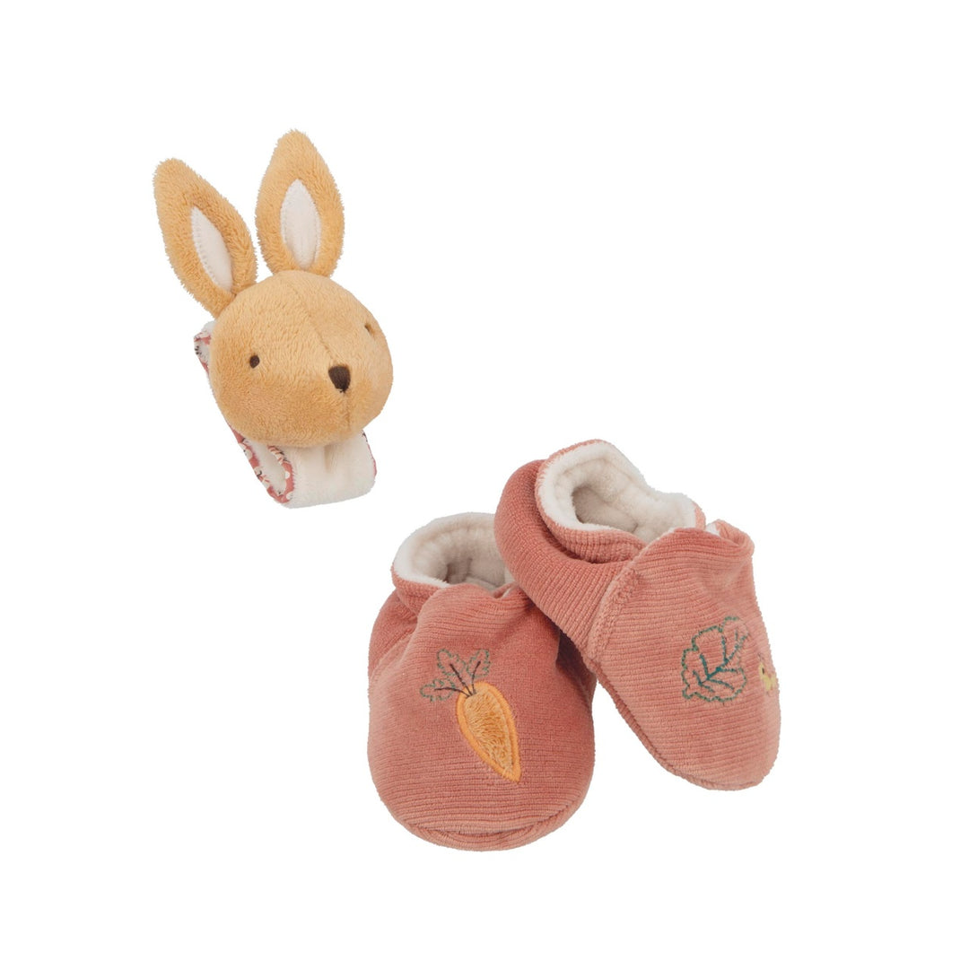 Kaloo Slippers and Sound Wristband - Rabbit