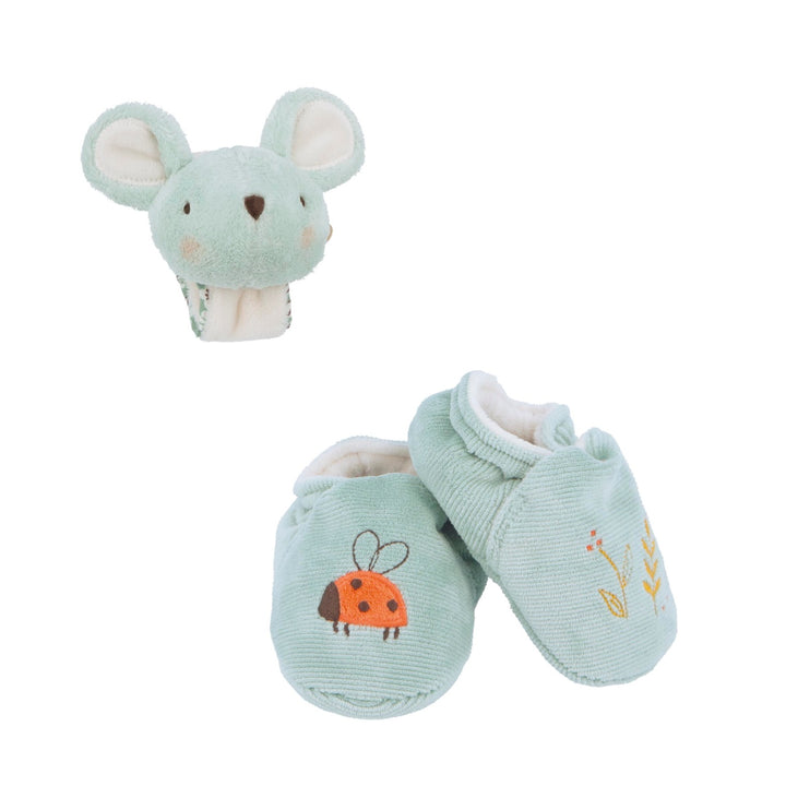 Kaloo Slippers and Sound Wristband - Mouse