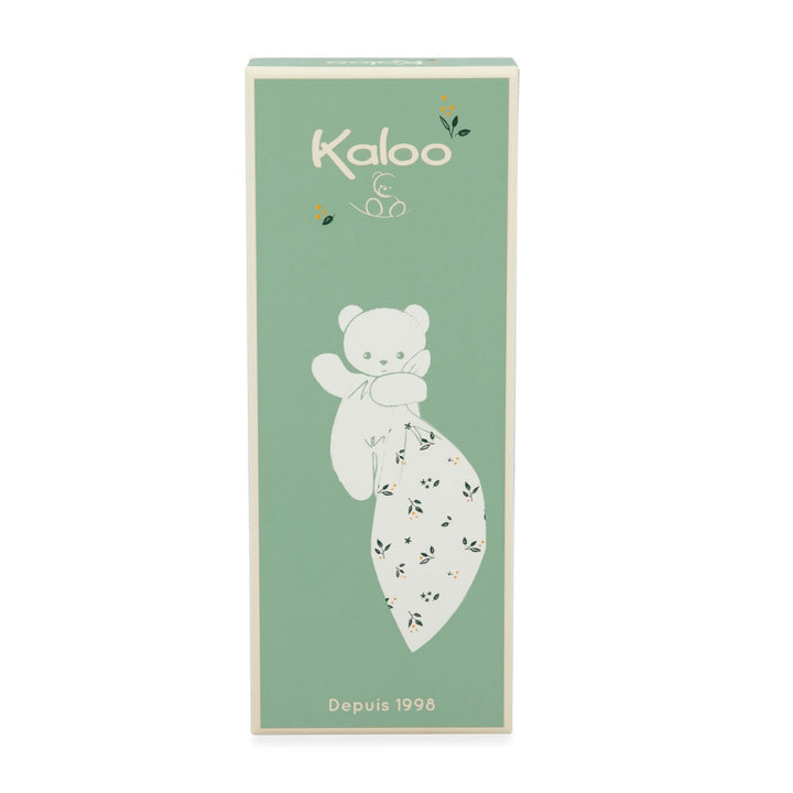 Kaloo Carre Douceur Doudou - Dog Green 17cm