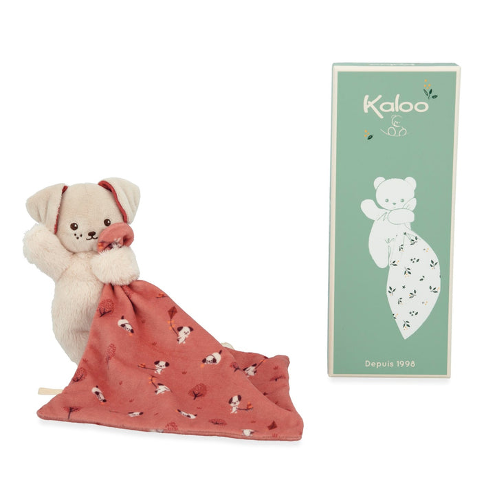 Kaloo Carre Douceur Doudou - Dog Brick 17cm