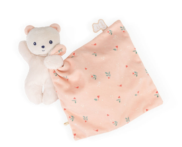 Kaloo Carre Douceur Doudou - Bear Leaves of Love