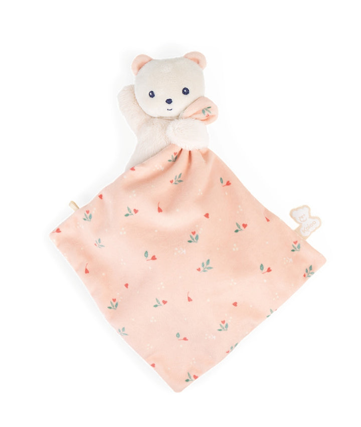 Kaloo Carre Douceur Doudou - Bear Leaves of Love