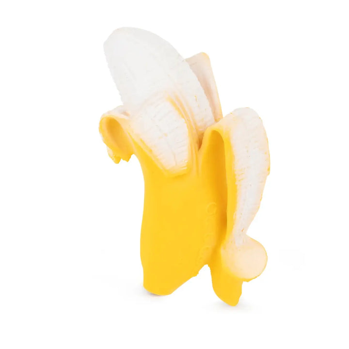 Oli and Carol Natural Rubber Teether and Bath Toy - Ana the Banana