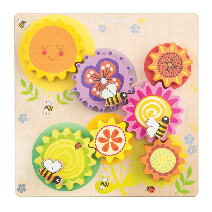 Le Toy Van Petilou Gears and Cogs Busy Bee Learning