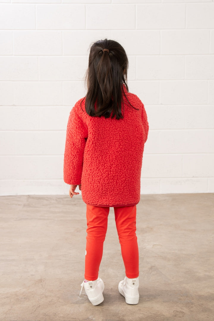 Lighthouse Cassie Fleece - Coral