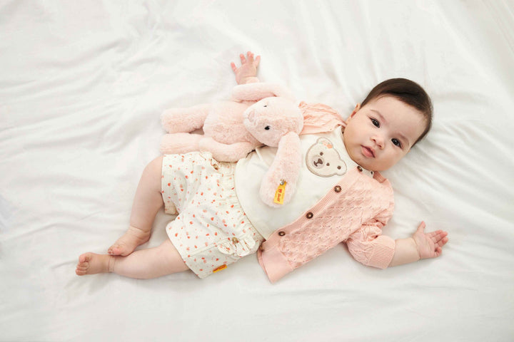 Steiff  Hoppie Rabbit - My First Pink Hoppie