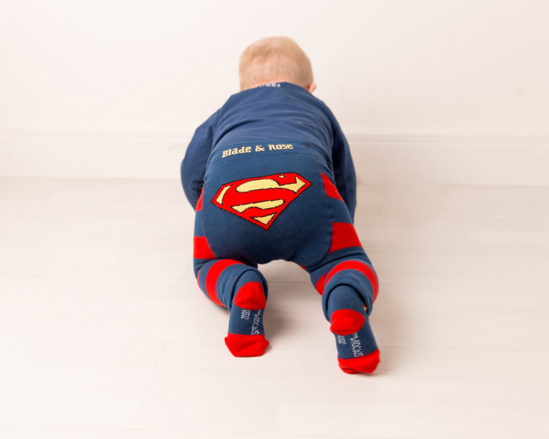 Blade and Rose Leggings - Superman Saves The Day