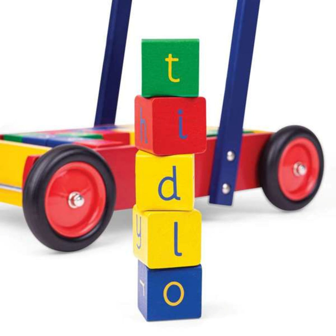 Tidlo Baby Walker with ABC Blocks