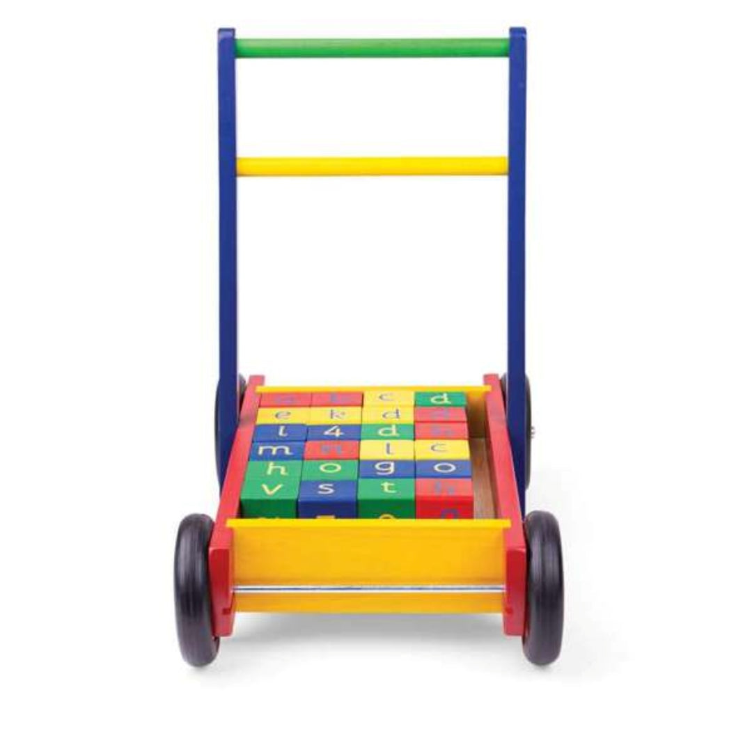 Tidlo Baby Walker with ABC Blocks