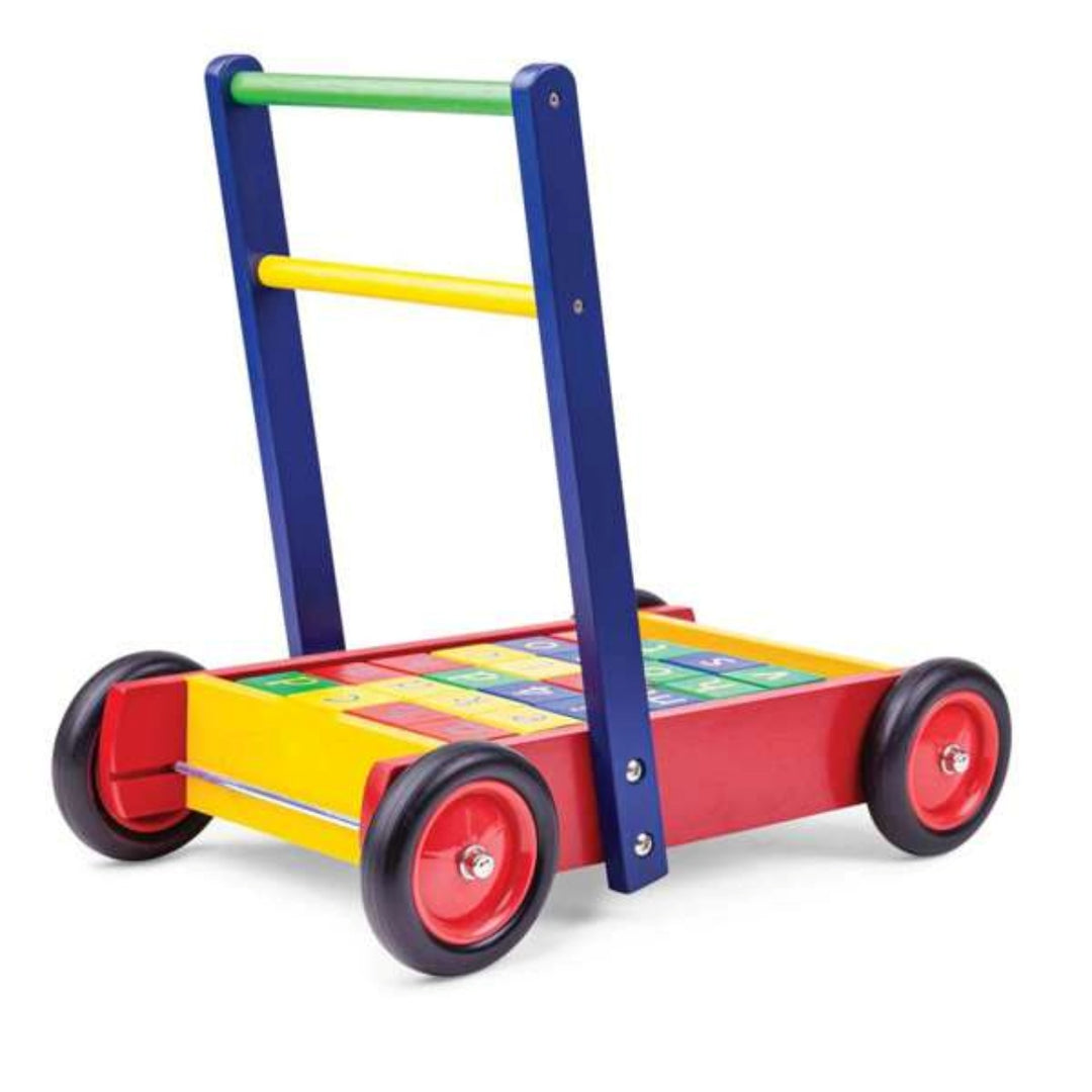 Tidlo Baby Walker with ABC Blocks